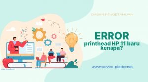 error printhead hp 11 baru