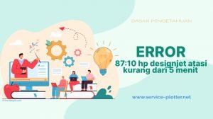 mengatasi system error 87:10
