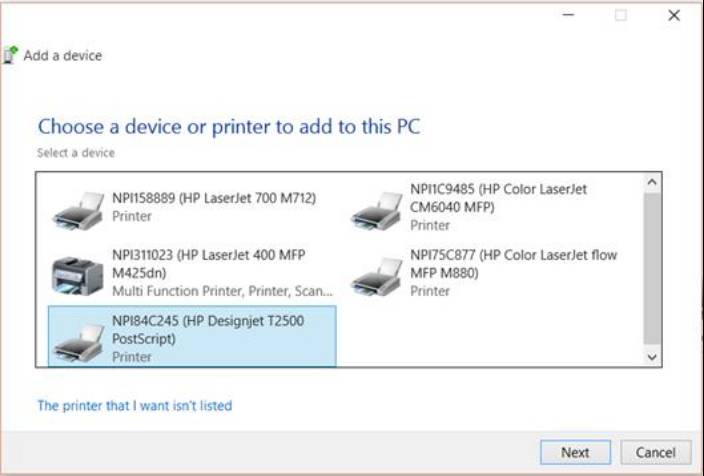 choose_a_device_or_printer_to_add_to_this_pc_screen