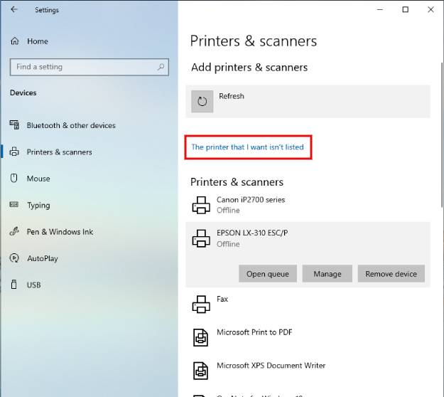 driver hp designjet t250/t650 the_printer_that_i_want_isnt_listed_usb_connected_printer